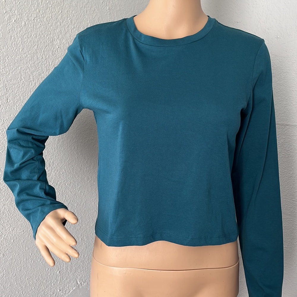 Wild Fable Long Sleeve Crop Top